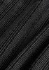 Cotton Blend Stripe Stitch Flight Jacket