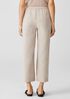 Organic Linen Straight Pant