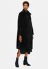 Sheared Suri Alpaca Stand Collar Coat