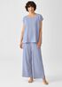 Cozy Organic Cotton Thermal Wide-Leg Pant
