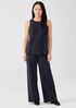 Washable Flex Ponte Wide-Leg Pant