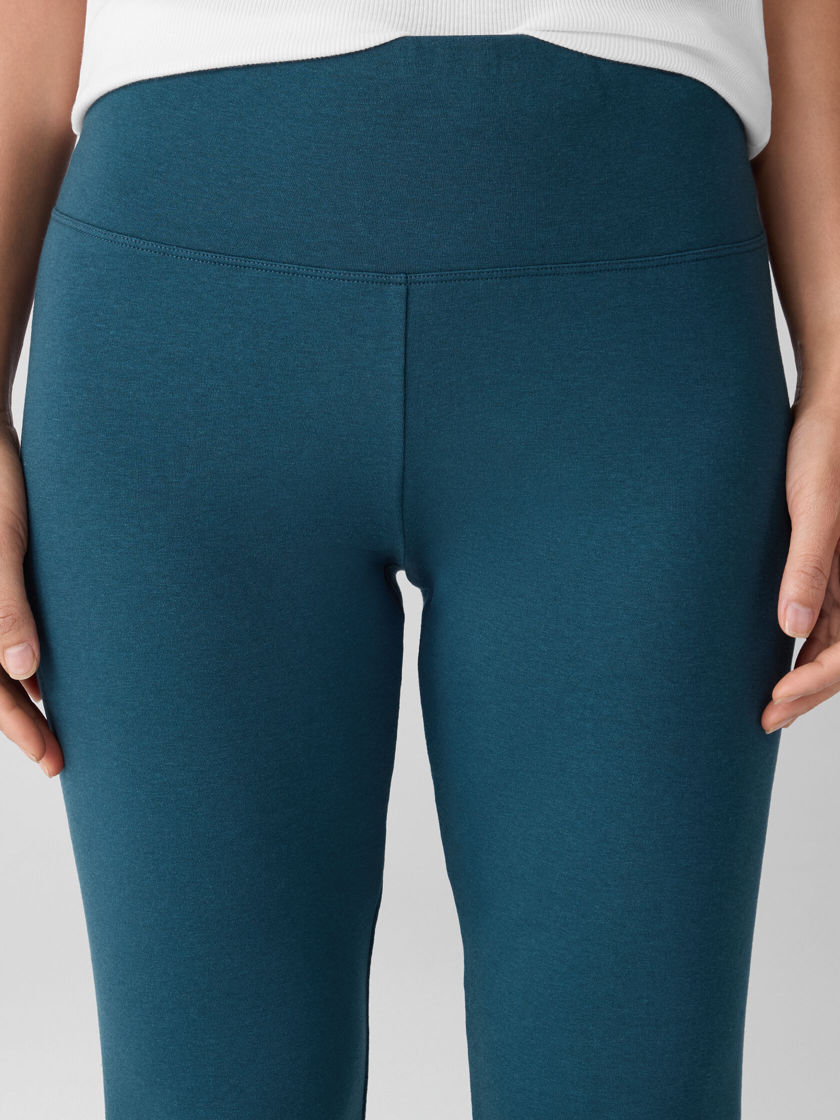 Cozy Brushed Terry Hug High-Waisted Leggings
