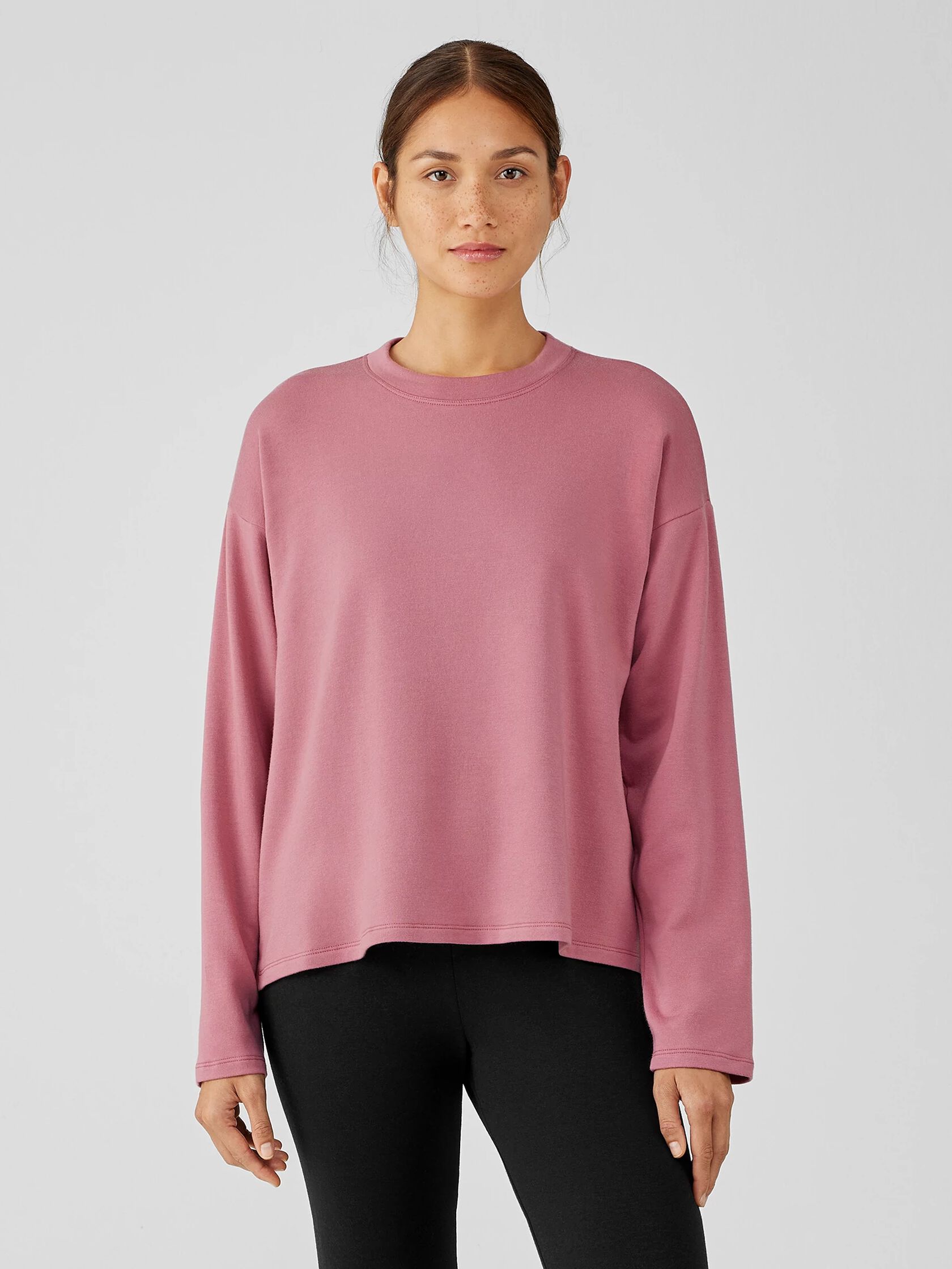 Cozy Brushed Terry Hug Box-Top