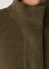 Lightweight Boiled Wool Stand Collar Jacket in Regenerative Wool