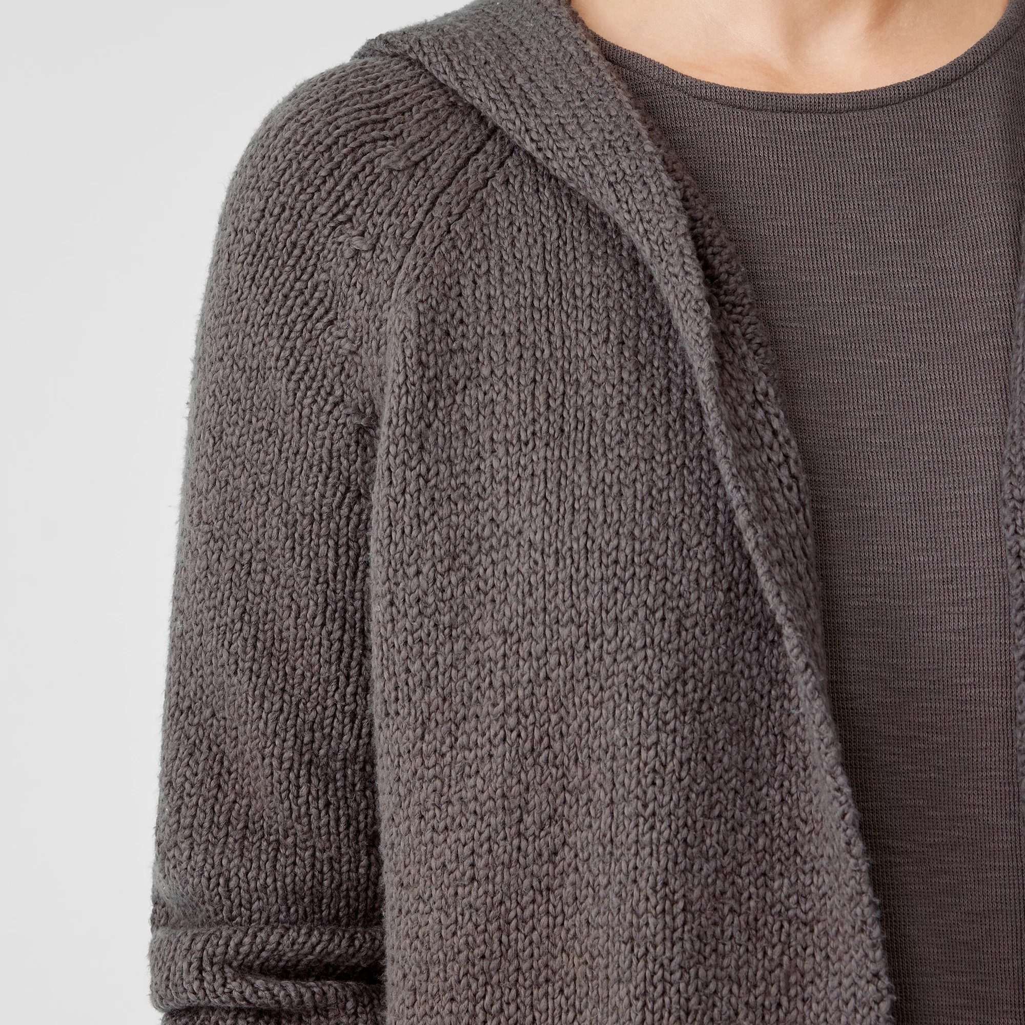 Peruvian Organic Cotton Crimp Hooded 