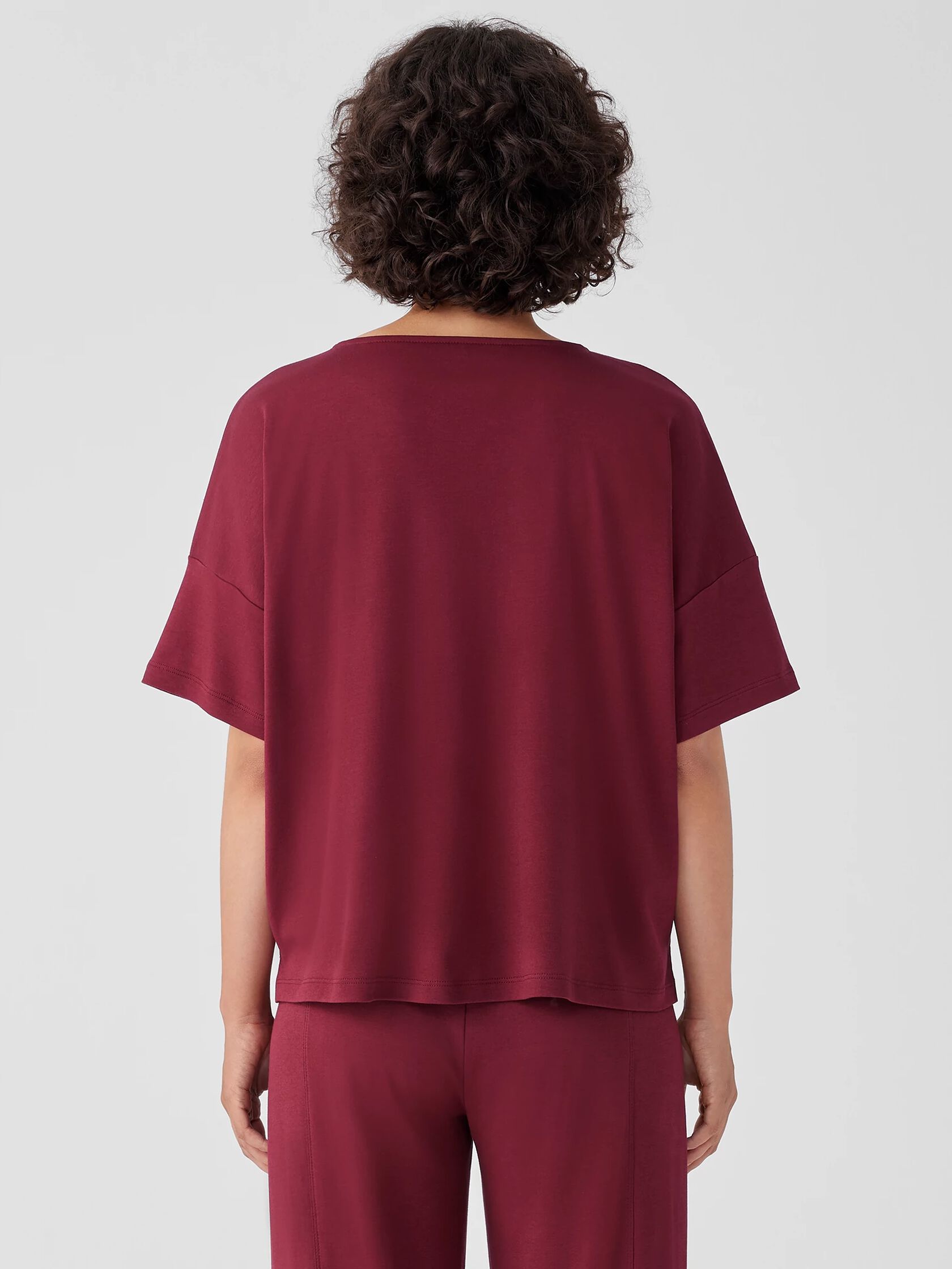 Organic Cotton Interlock Sleep Tee