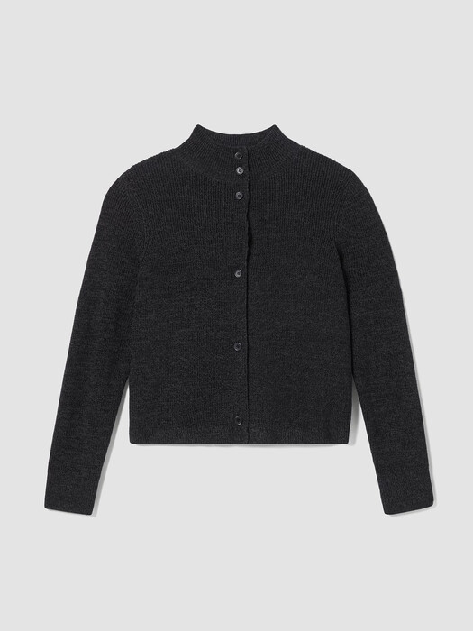 Twisted Merino Cardigan in Regenerative Wool