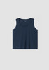 Cozy Organic Cotton Interlock U-Neck Tank