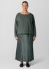Textured Satin Slip Skirt