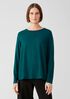 Fine Jersey Crew Neck Top