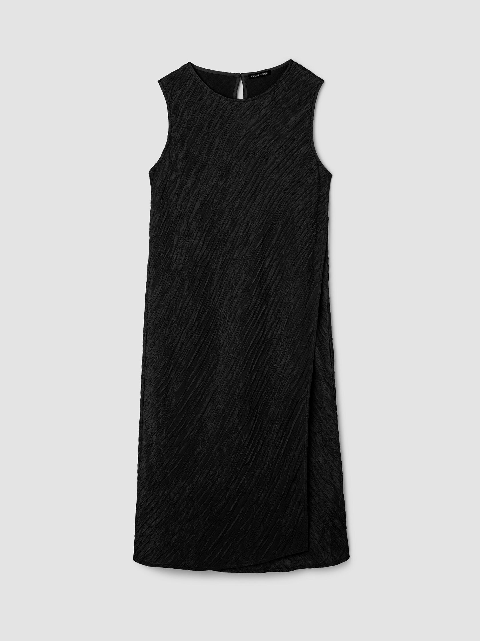 Textured Silk Jacquard Wrap Dress