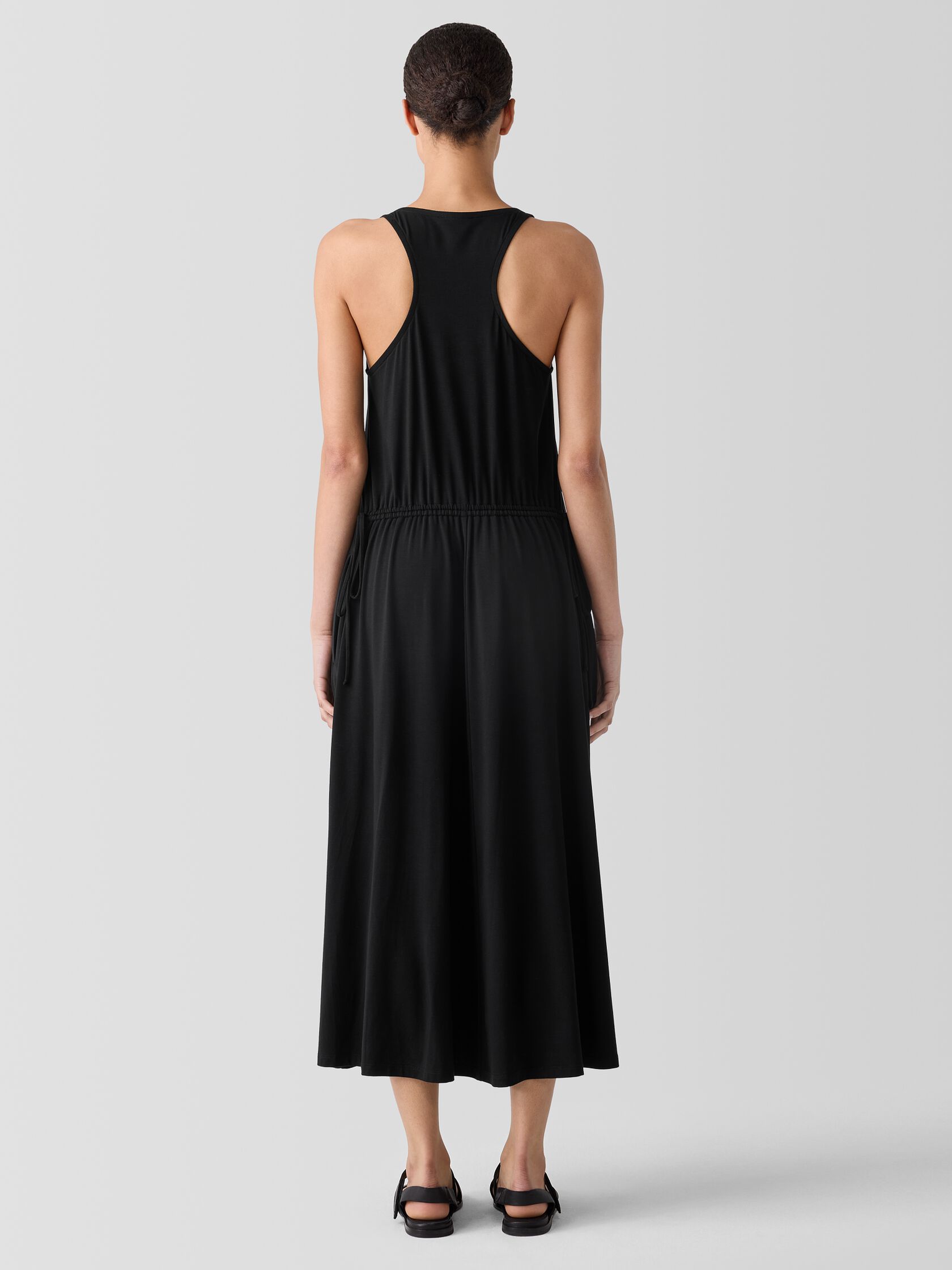 Fine Jersey Racer-Back Tank Dress