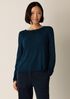 Peruvian Cotton Blend Bateau Neck Top