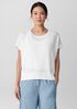 Organic Linen Cotton Crew Neck Top