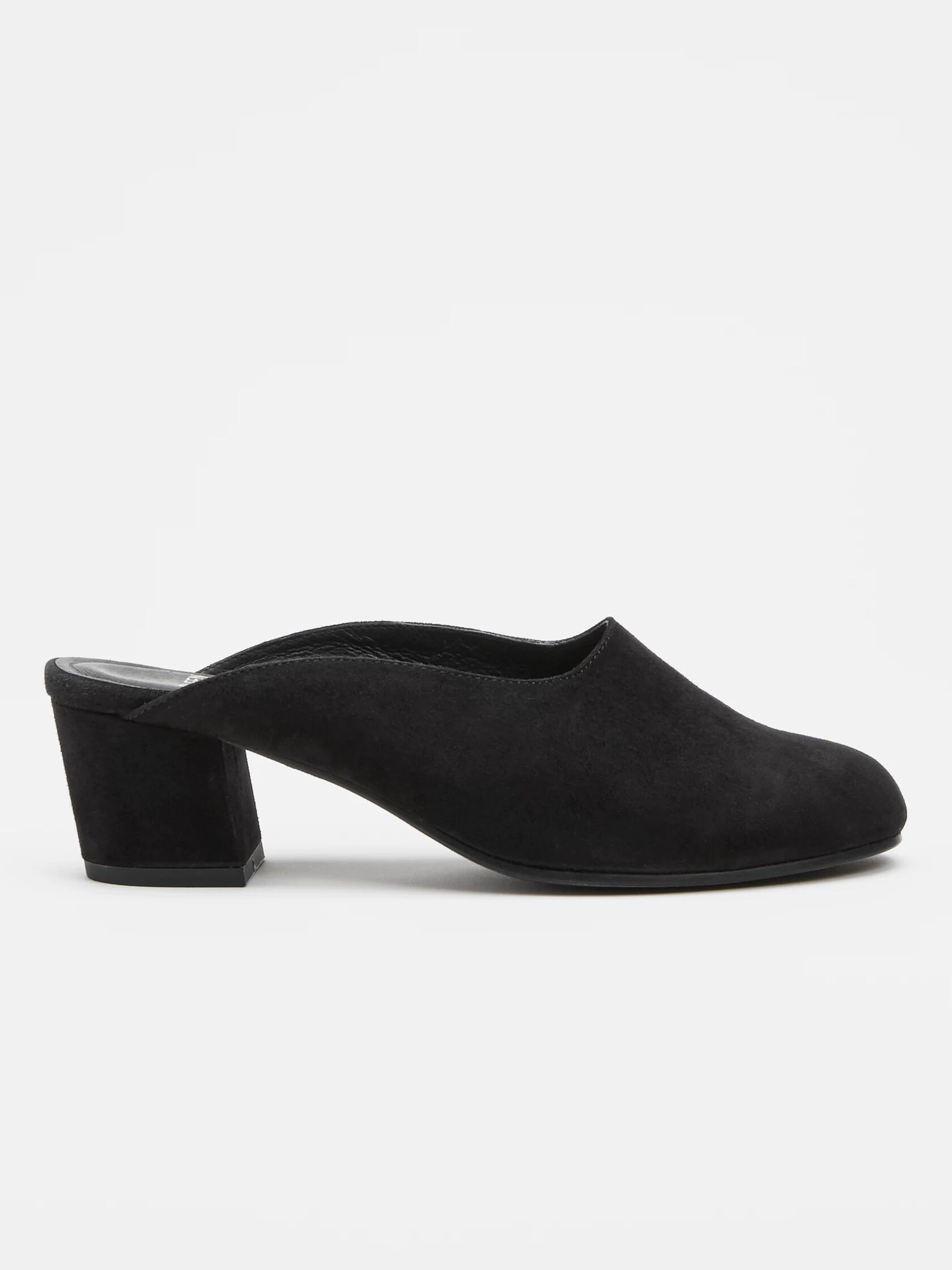 Brief Suede Mule