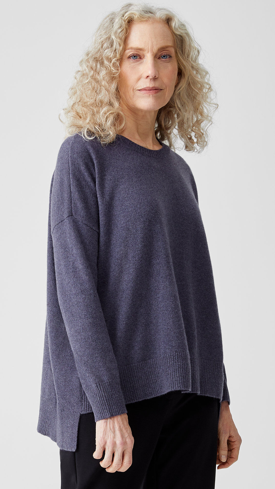 Eileen fisher lofty recycled cashmere best sale sweater