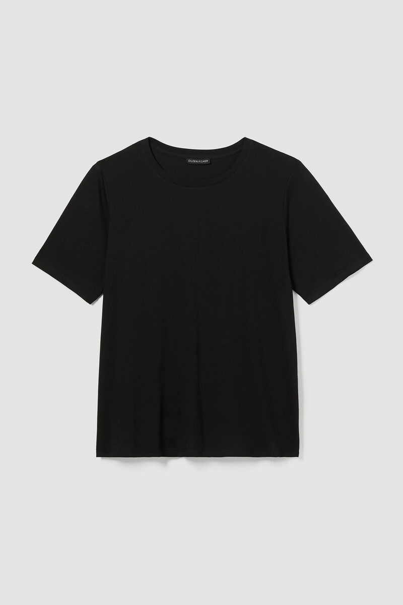 Organic Pima Cotton Jersey Round Neck Tee Organic Pima Cotton Jersey Round Neck Tee