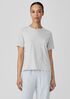 Organic Pima Cotton Jersey Round Neck Tee