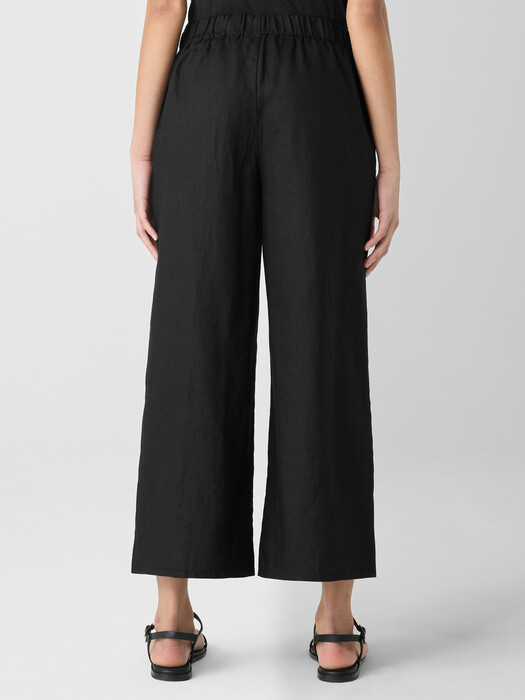 Organic Linen Wide-Leg Pant
