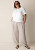Organic Linen Curved Trouser