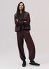 Lightweight Ponte Lantern Jogger Pant