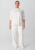 Cozy Brushed Terry Hug Straight Pant