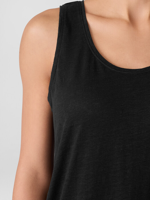Organic Linen Jersey Tank Dress