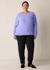Chenille Blend Crew Neck Top