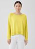 Organic Linen Cotton Raglan-Sleeve Top