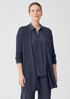 Organic Linen Cotton Airy Tuck Long Cardigan