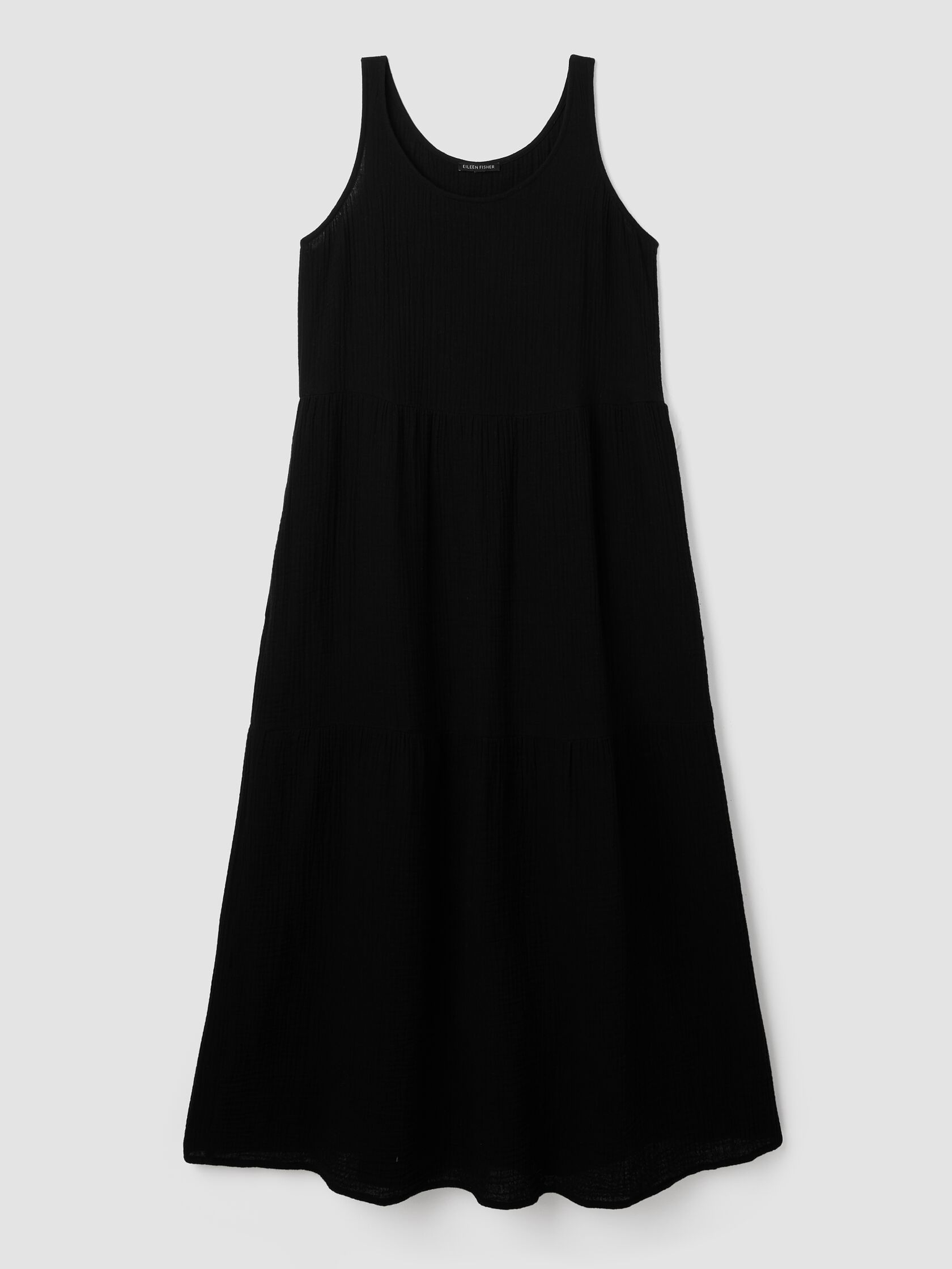 Organic Cotton Lofty Gauze Tiered Dress