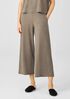 Fine Jersey Wide-Leg Pant