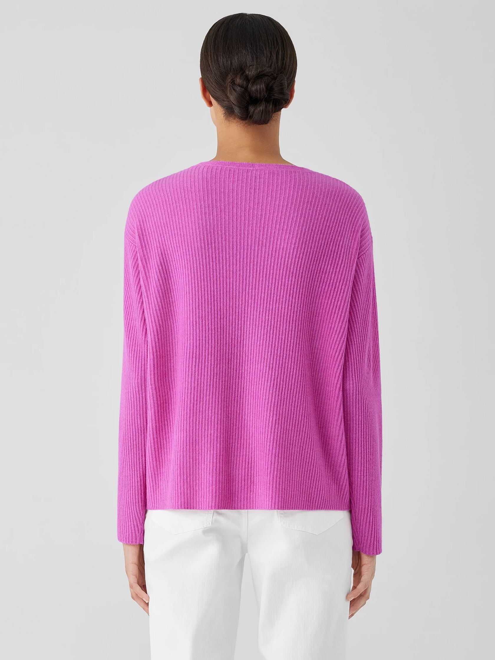 Italian Cashmere V-Neck Top