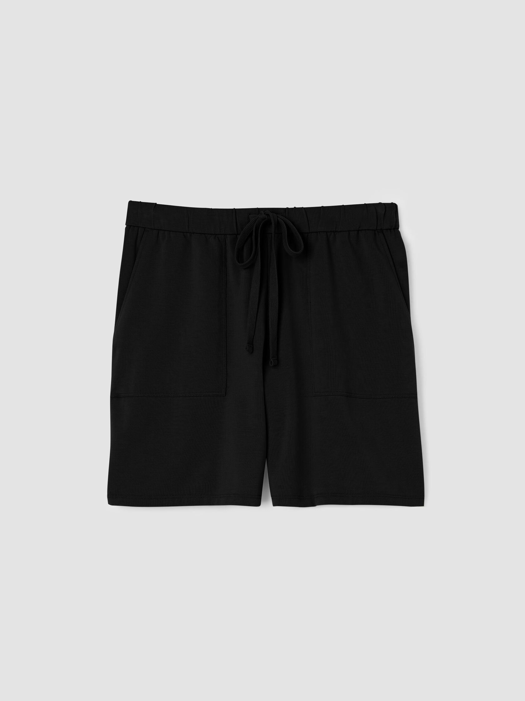 Pima Cotton Stretch Jersey Walking Shorts