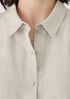 Organic Linen Classic Collar Short-Sleeve Shirt