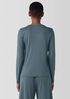 Organic Cotton Interlock Henley Sleep Top