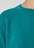 Organic Cotton Chenille Crew Neck Top