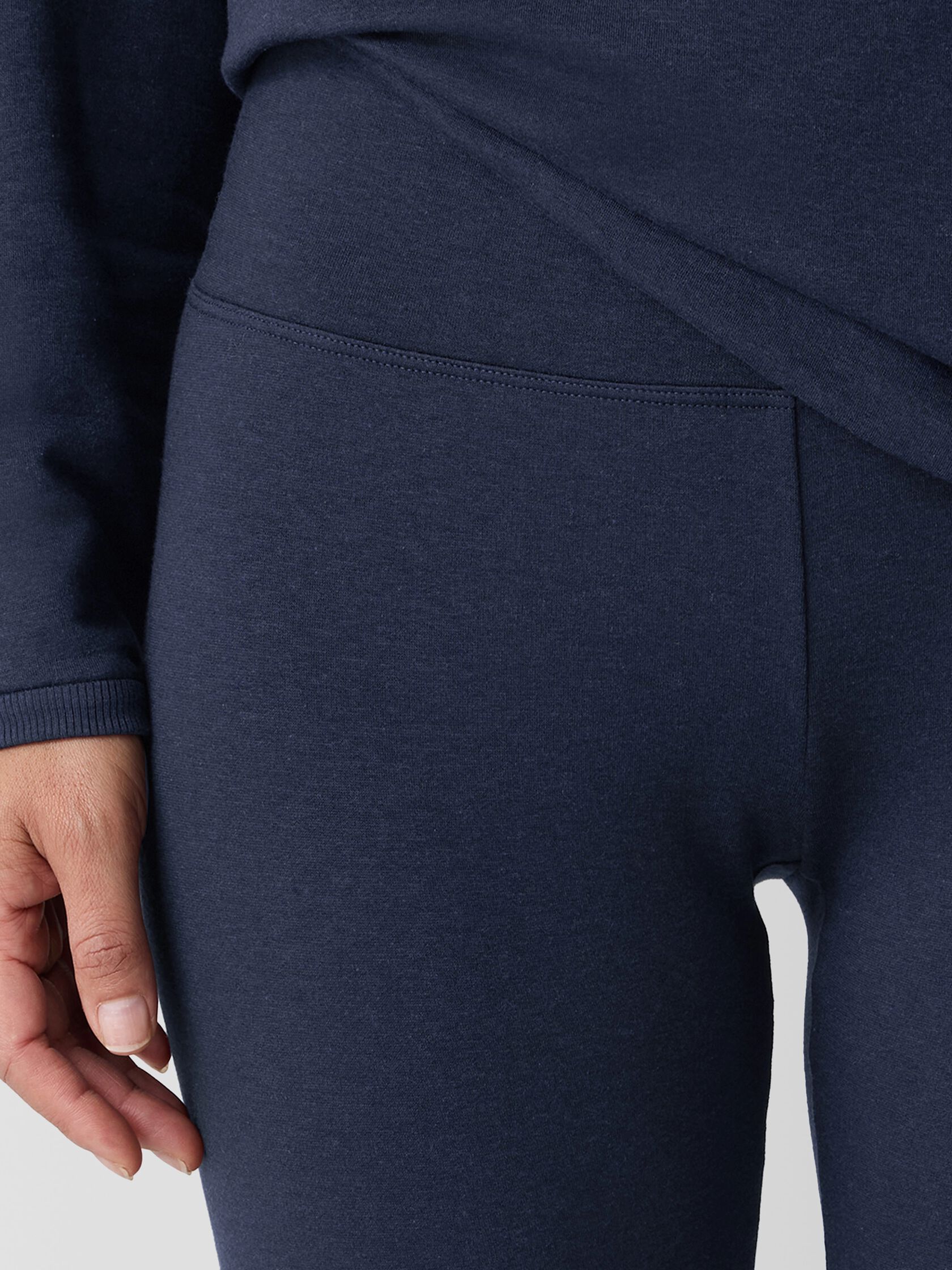 Cozy Brushed Terry Hug High-Waisted Leggings