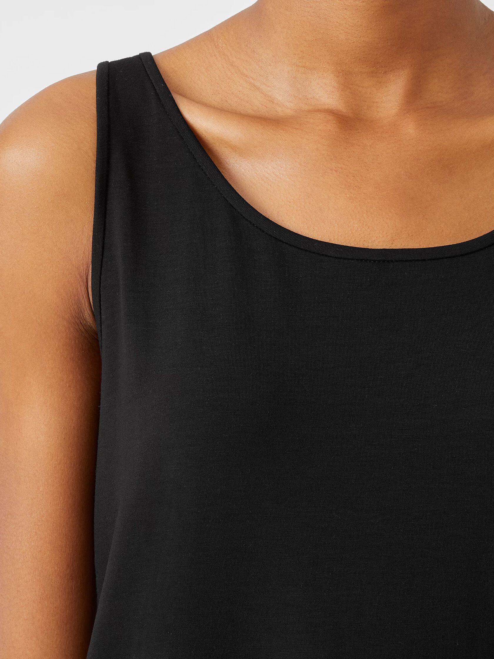 Fine Jersey Scoop Neck Tank