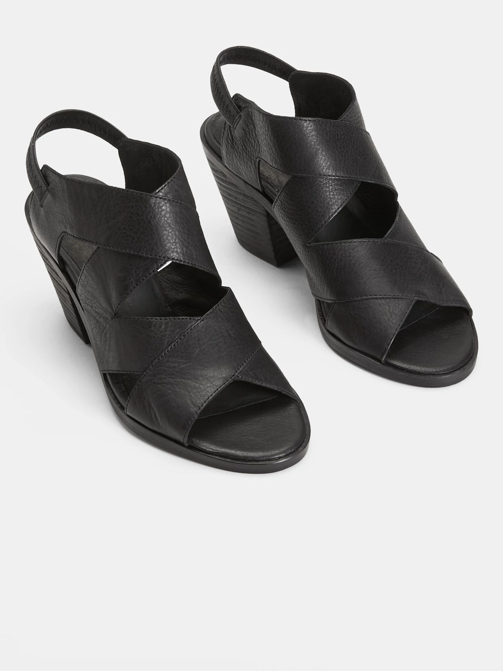 Rai Leather Slingback Sandal
