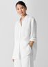 Organic Handkerchief Linen Classic Collar Shirt
