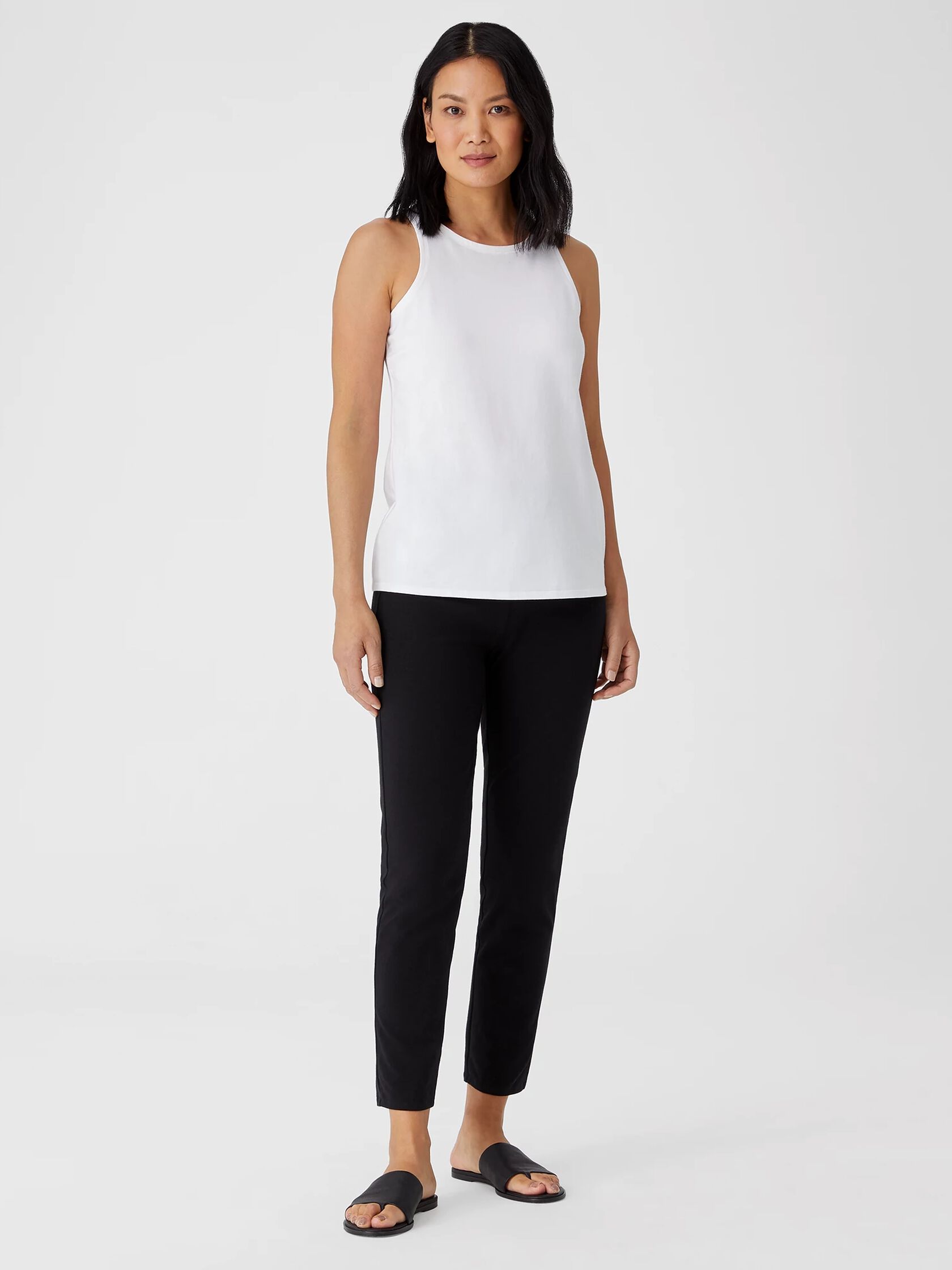 Traceable Organic Cotton Jersey Round Neck Tank