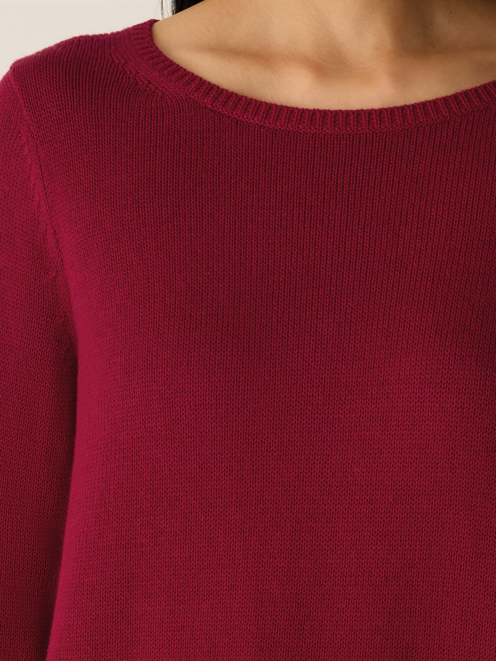 Peruvian Cotton Blend Bateau Neck Top