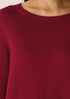 Peruvian Cotton Blend Bateau Neck Top