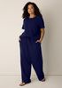 Organic Cotton Doubleweave Straight Pant