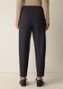 Mélange Boiled Wool Jersey Lantern Pant in Regenerative Wool