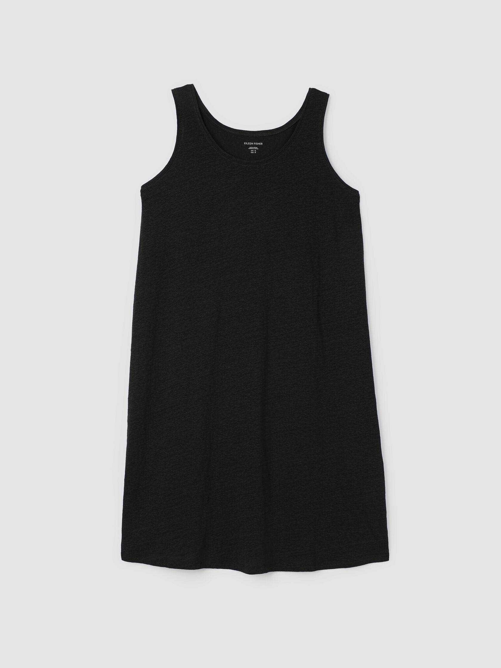 Organic Linen Jersey Tank Dress