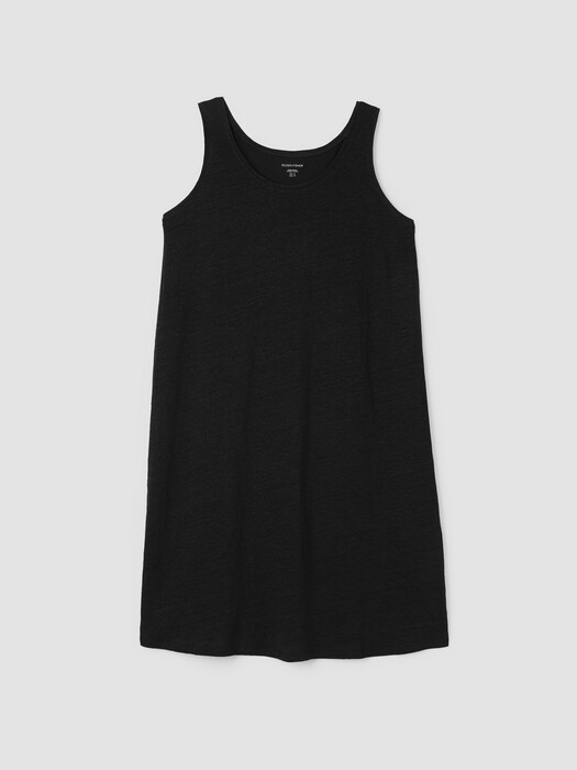 Organic Linen Jersey Tank Dress