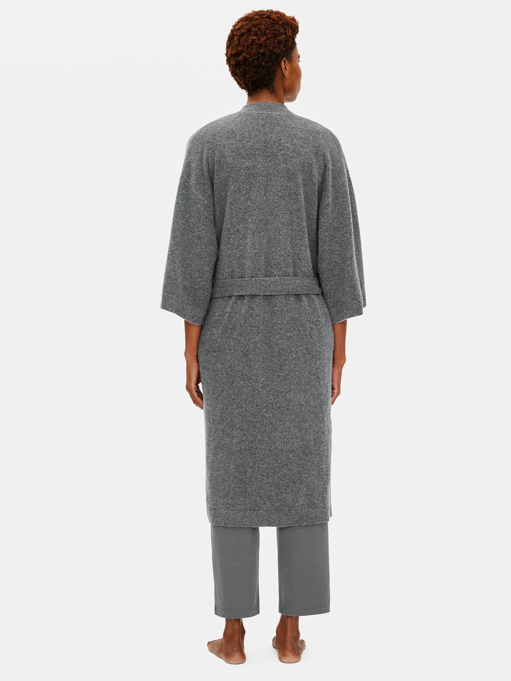 Brushed Cashmere Robe