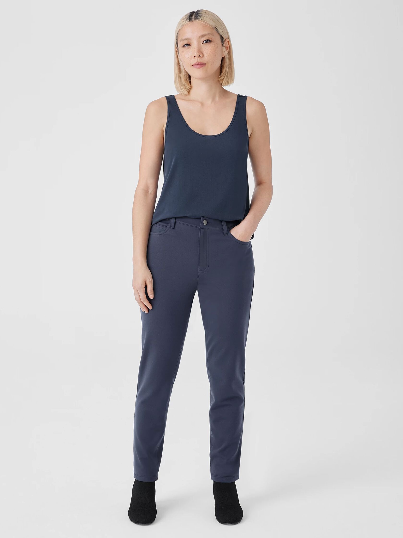 Washable Flex Ponte Slim Jean